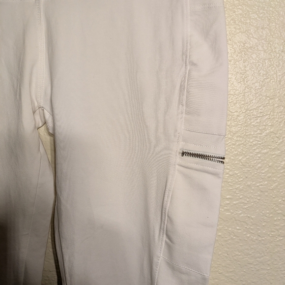 The Sweatshirt Project Women's White High-Waisted Leggings Size Large - Picture 4 of 7